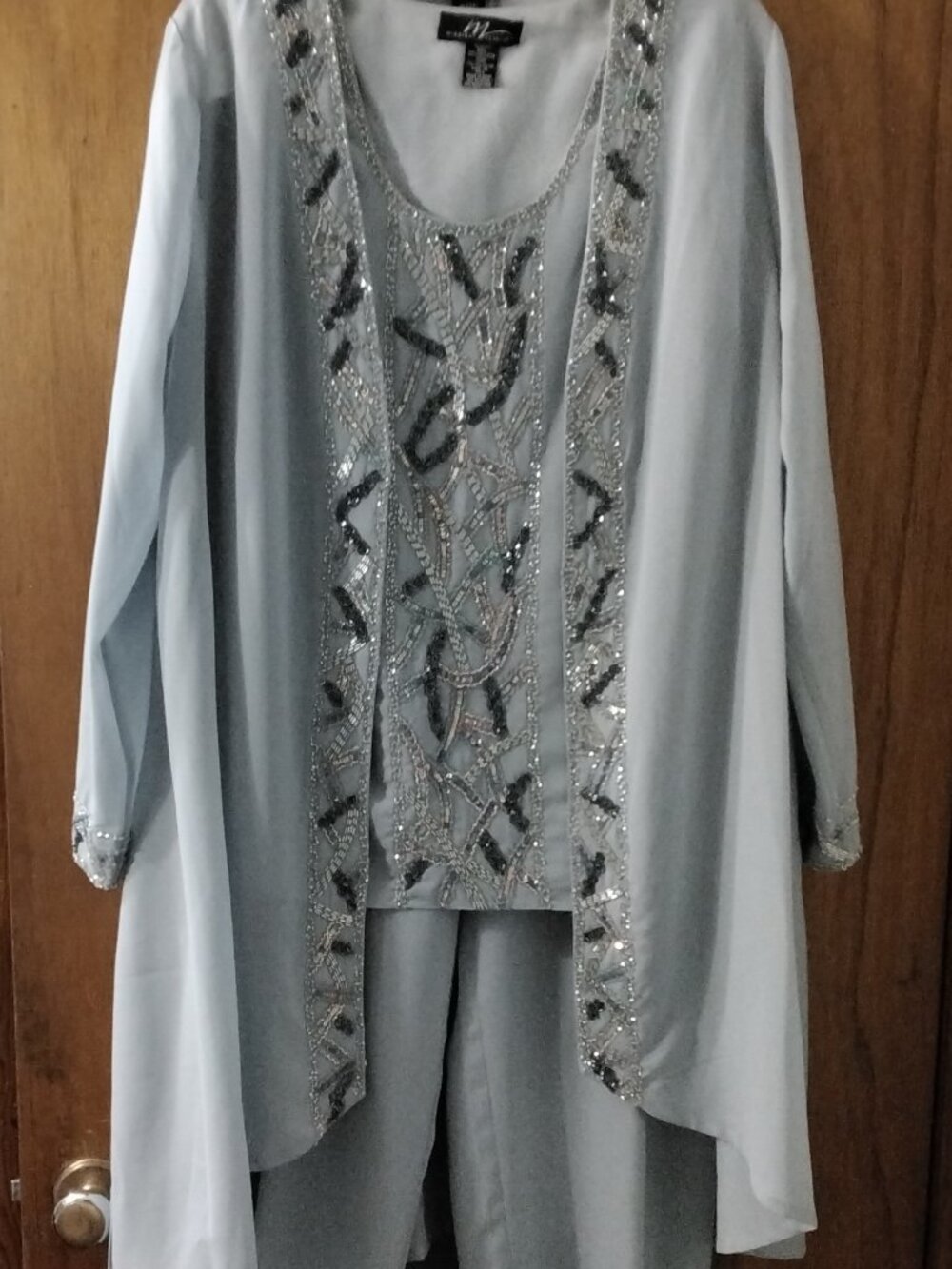 Beaded Evening Pantsuit